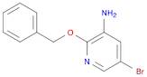 3-Pyridinamine, 5-bromo-2-(phenylmethoxy)-