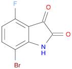 1H-Indole-2,3-dione, 7-bromo-4-fluoro-