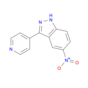 1H-Indazole, 5-nitro-3-(4-pyridinyl)-