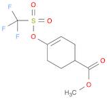 3-Cyclohexene-1-carboxylic acid, 4-[[(trifluoromethyl)sulfonyl]oxy]-, methyl ester