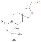 2-Oxa-8-azaspiro[4.5]decane-8-carboxylic acid, 3-(hydroxymethyl)-, 1,1-dimethylethyl ester