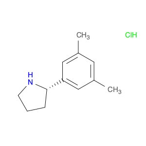 (S)-2-(3,5-Dimethylphenyl)pyrrolidine hydrochloride