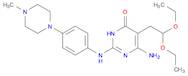 4(3H)-PyriMidinone, 6-aMino-5-(2,2-diethoxyethyl)-2-[[4-(4-Methyl-1-piperazinyl)phenyl]aMino]-