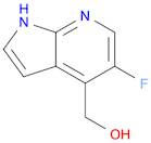 1H-Pyrrolo[2,3-b]pyridine-4-methanol, 5-fluoro-