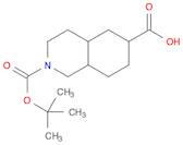 2,6(1H)-Isoquinolinedicarboxylic acid, octahydro-, 2-(1,1-dimethylethyl) ester