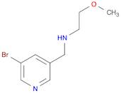 3-Pyridinemethanamine, 5-bromo-N-(2-methoxyethyl)-