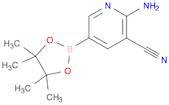 3-Pyridinecarbonitrile, 2-amino-5-(4,4,5,5-tetramethyl-1,3,2-dioxaborolan-2-yl)-