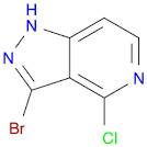 1H-Pyrazolo[4,3-c]pyridine, 3-bromo-4-chloro-