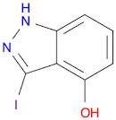 1H-Indazol-4-ol, 3-iodo-