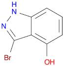 1H-Indazol-4-ol, 3-bromo-