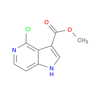 1H-Pyrrolo[3,2-c]pyridine-3-carboxylic acid, 4-chloro-, methyl ester