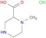 2-Piperazinecarboxylic acid, 1-methyl-, hydrochloride (1:2)