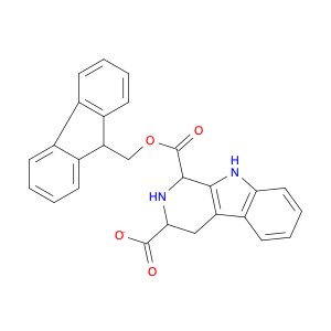 1-(((9H-Fluoren-9-yl)methoxy)carbonyl)-2,3,4,9-tetrahydro-1H-pyrido[3,4-b]indole-3-carboxylic acid