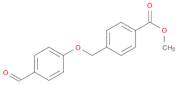 Benzoic acid, 4-[(4-formylphenoxy)methyl]-, methyl ester