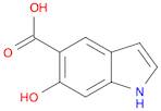 1H-Indole-5-carboxylic acid, 6-hydroxy-