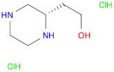 2-Piperazineethanol, hydrochloride (1:2), (2S)-