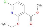 3-Pyridinecarboxylic acid, 6-chloro-2-ethoxy-, methyl ester