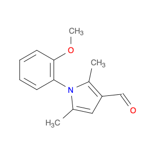 1H-Pyrrole-3-carboxaldehyde, 1-(2-methoxyphenyl)-2,5-dimethyl-