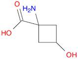 Cyclobutanecarboxylic acid, 1-amino-3-hydroxy-