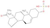 Pregn-5-en-20-one, 3-(sulfooxy)-, (3β)-