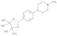 Piperidine, 1-methyl-4-[4-(4,4,5,5-tetramethyl-1,3,2-dioxaborolan-2-yl)phenyl]-