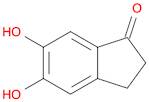 1H-Inden-1-one, 2,3-dihydro-5,6-dihydroxy-