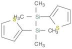 Disilane, 1,1,2,2-tetramethyl-1,2-di-2-thienyl-