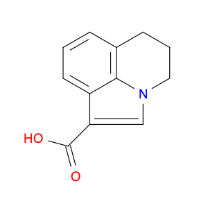 4H-Pyrrolo[3,2,1-ij]quinoline-1-carboxylic acid, 5,6-dihydro-