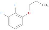 Benzene, 1,2-difluoro-3-propoxy-