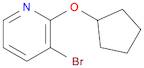 Pyridine, 3-bromo-2-(cyclopentyloxy)-