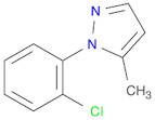 1H-Pyrazole, 1-(2-chlorophenyl)-5-methyl-