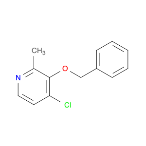 Pyridine, 4-chloro-2-methyl-3-(phenylmethoxy)-