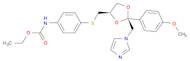 Carbamic acid, N-[4-[[[(2R,4R)-2-(1H-imidazol-1-ylmethyl)-2-(4-methoxyphenyl)-1,3-dioxolan-4-yl]me…