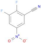 Benzonitrile, 2,3-difluoro-5-nitro-