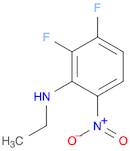 Benzenamine, N-ethyl-2,3-difluoro-6-nitro-