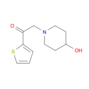 Ethanone, 2-(4-hydroxy-1-piperidinyl)-1-(2-thienyl)-