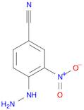 Benzonitrile, 4-hydrazinyl-3-nitro-