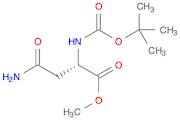 L-Asparagine, N2-[(1,1-dimethylethoxy)carbonyl]-, methyl ester