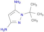 1H-Pyrazole-3,5-diamine, 1-(1,1-dimethylethyl)-