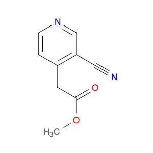 4-Pyridineacetic acid, 3-cyano-, methyl ester