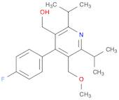 3-Pyridinemethanol, 4-(4-fluorophenyl)-5-(methoxymethyl)-2,6-bis(1-methylethyl)-