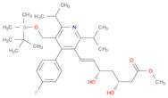 6-Heptenoic acid, 7-[5-[[[(1,1-dimethylethyl)dimethylsilyl]oxy]methyl]-4-(4-fluorophenyl)-2,6-bis(…