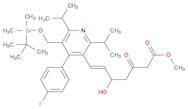 6-Heptenoic acid, 7-[5-[[[(1,1-dimethylethyl)dimethylsilyl]oxy]methyl]-4-(4-fluorophenyl)-2,6-bis(…