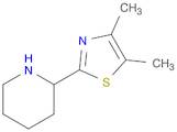 Piperidine, 2-(4,5-dimethyl-2-thiazolyl)-