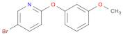 Pyridine, 5-bromo-2-(3-methoxyphenoxy)-