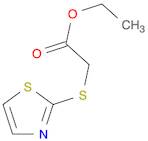 Acetic acid, 2-(2-thiazolylthio)-, ethyl ester