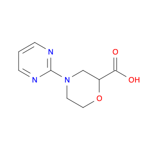 2-Morpholinecarboxylic acid, 4-(2-pyrimidinyl)-