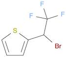 Thiophene, 2-(1-bromo-2,2,2-trifluoroethyl)-