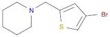 Piperidine, 1-[(4-bromo-2-thienyl)methyl]-