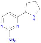 2-Pyrimidinamine, 4-(2-pyrrolidinyl)-